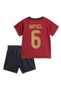 Belgia Axel Witsel #6 Babyklær Hjemme Fotballdrakt til barn EM 2024 Korte ermer (+ Korte bukser)